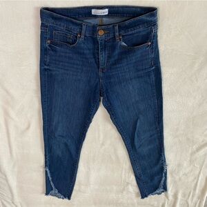 LOFT Blue Ankle Cropped Jeans size 29 / 8